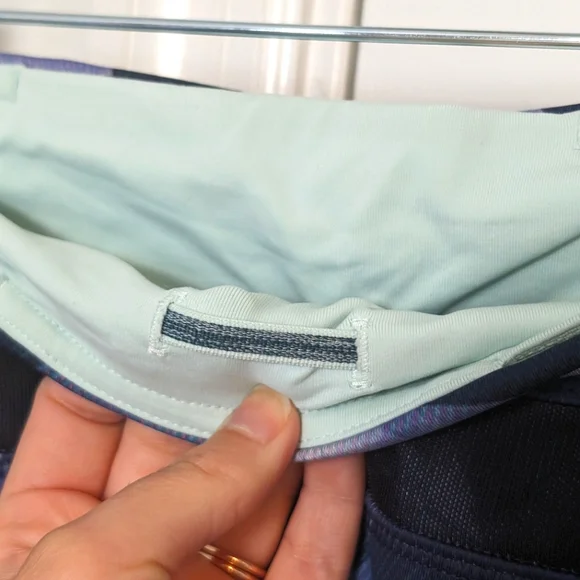 EUC Lululemon Inspire Tight II (Mesh) Pretty Prism Multi / Black Blue Purple | 4 - Picture 7 of 11